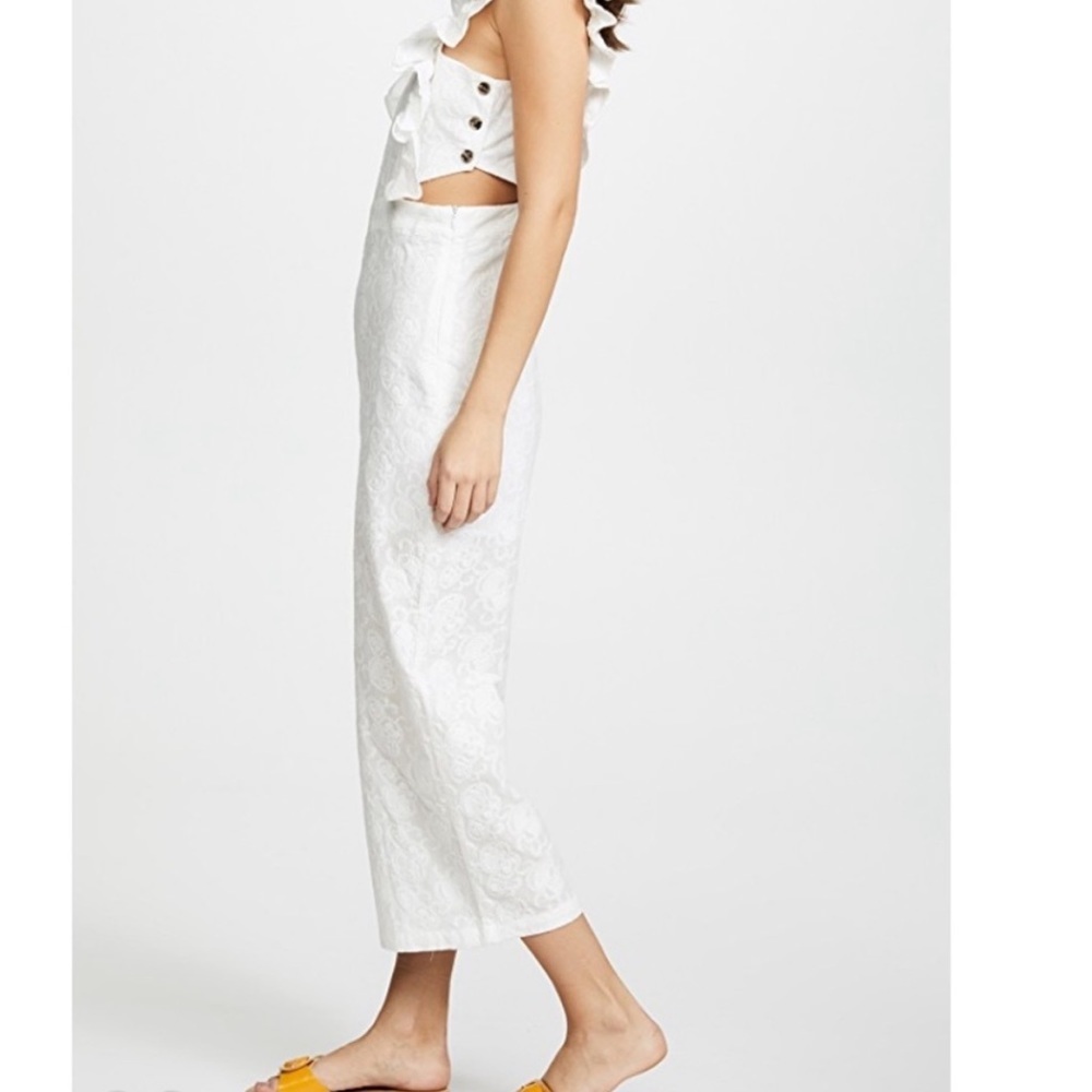 RE:NAMED Ruffle Overall Jumpsuit - NEW - Picture 3 of 10
